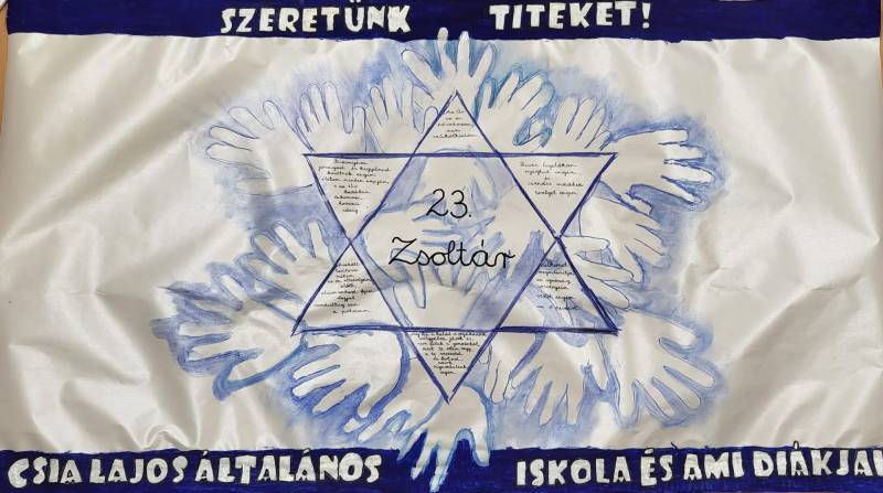 A budapesti iskolások ajándéka eljutott Izraelbe