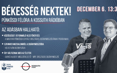 Pünkösdi félóra a Kossuth Rádióban