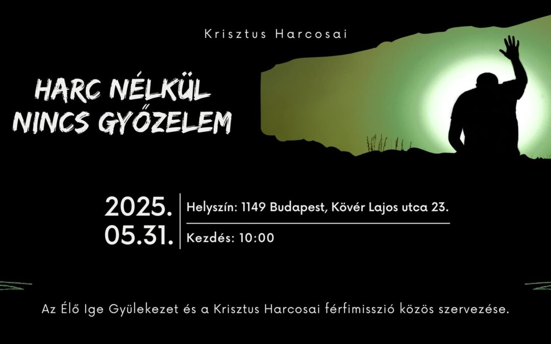 Férfi alkalom az Élő Ige Gyülekezetben