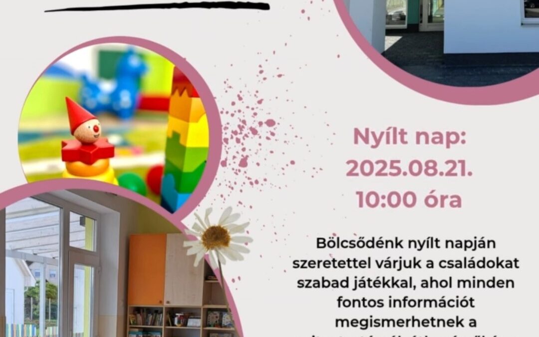 Nyílt nap a hevesi Mustármag Bölcsődében