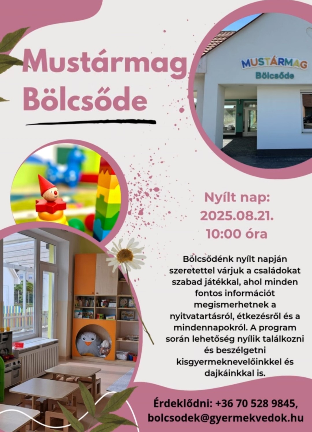 mpe 2025 mustarmag bolcsode nyilt nap