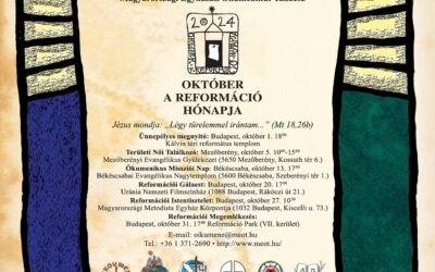A reformáció hónapja